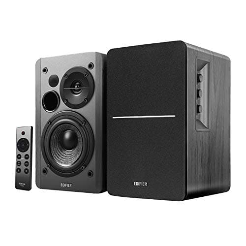 Image of Edifier R1280DBs Active Bluetooth Bookshelf Speakers - Optical Input - 2.0 Wireless Studio Monitor Speaker - 42W RMS with Subwoofer Line Out - Black
