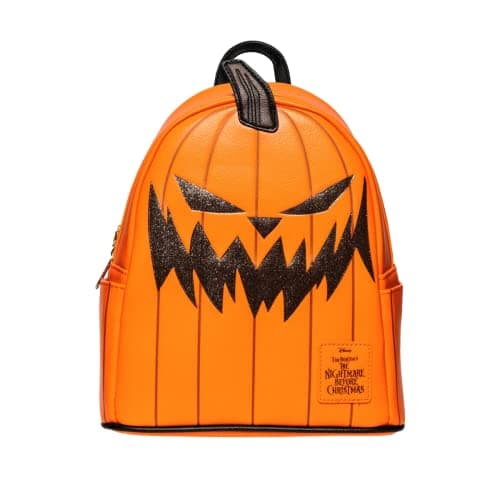 Image of Loungefly Nightmare Before Christmas Pumpkin King Mini Backpack