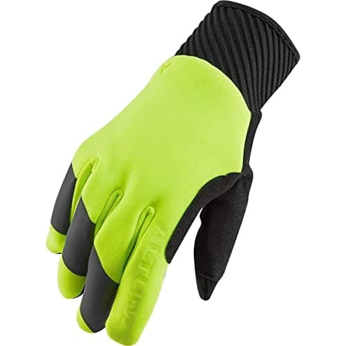 Image of Altura Unisex Windproof Nightvision - Yellow M 2021 Gloves, Black, M UK