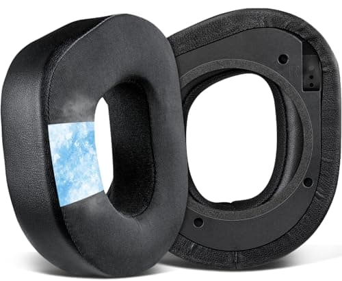 Image of SOULWIT Cooling-Gel Earpads Cushions Replacement for Turtle Beach Stealth 700 Gen 2, 700 Gen2 MAX Wireless Gaming Headset, Ear Pads with Ice Silk Fabric, Noise Isolation Foam - Black