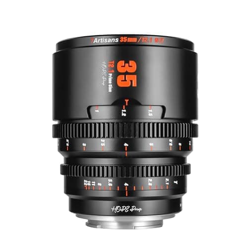 Image of 7artisans 35mm T2.1 Cine Lens APS-C fixed focus film lens wide angle, large aperture for Fujifilm X-Mount,black