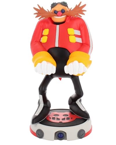 Image of Cableguys - Modern Dr Eggman Gaming Accessories Holder & Phone Holder for Controller (Xbox, Play Station, Nintendo Switch) & Phone (Iphone, Samsung Galaxy, Google Pixel)