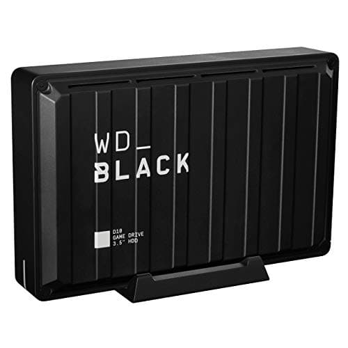 Image of WD_BLACK D10 8TB Game Drive for Xbox, external HDD, transfer speeds up to 250 MB/s, 7200RPM, Active Cooling to Store your Massive Collection, 1 Month Xbox Game Pass, black