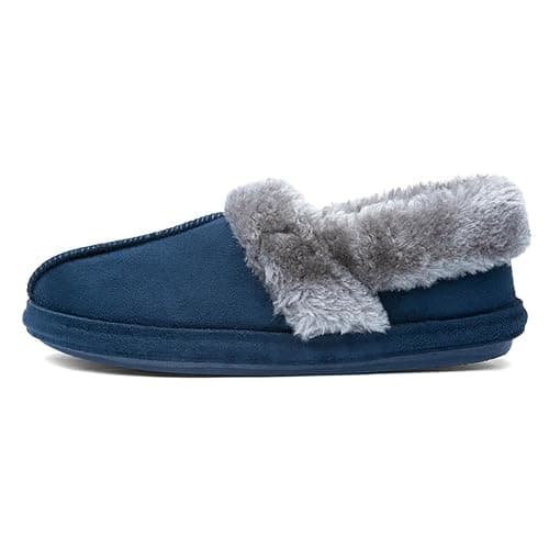 Image of Jo & Joe Avery Womens Navy Ankle Bootie Slipper - Size 4 UK - Blue