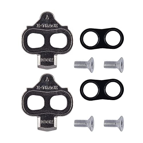 Image of LOOK Cycle - X-TRACK Cleats - Unidirectional Disengagement - Ultra Compact - Lightweight - Angular Freedom 6 ° - Cleats for MTB, Gravel or Urban Riding