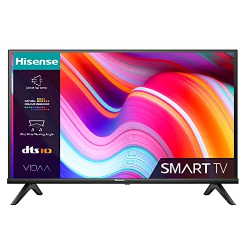 Image of Hisense 32 Inch HD VIDAA Smart TV 32A4KTUK - Natural Enhancer, HDMI, Share to TV, and Youtube, Freeview Play, Netflix and Disney+ (2023 Model), Operating System VIDAA