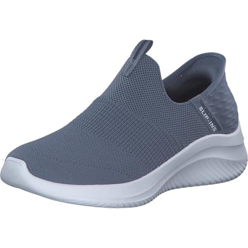 Image of Skechers Women's Ultra Flex 3.0 Cozy Streak Ultra Flex 3.0 Cozy Streak, Slate Textile Navy Trim, 7 UK