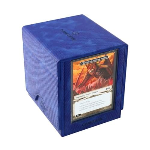 Image of Gamegenic | Sidekick Pro 100+ XL Blue | Game Accessory | Includes One Slide Card Case