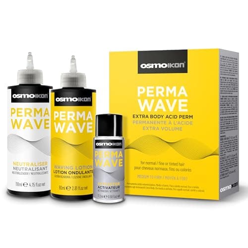 Image of OSMO IKON PERMAWAVE - HAIR PERM KIT - EXTRA BODY ACID PERM - FOR NORMAL / FINE OR TINTED HAIR - MEDIUM TO FIRM - VEGAN FORMULA - TRUE TO ROD SIZE CURLS