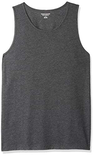 Image of Amazon Essentials Men's Regular-Fit Vest, Charcoal Heather, XL