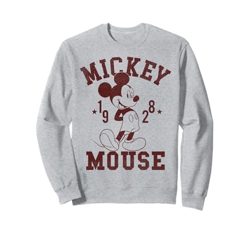Image of Disney Mickey And Friends Mickey Mouse 1928 Portrait Sweatshirt
