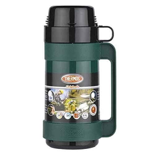 Image of Thermos Mondial 32 Insulated Bottle, Plastic, Glass, Multi-Colour, 0.5 L