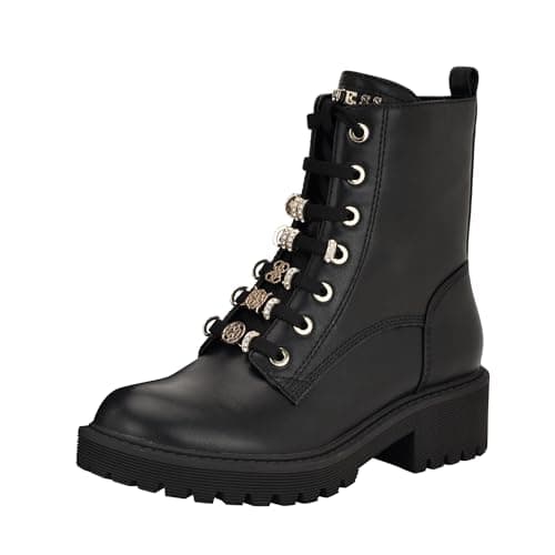 Image of GUESS Women's Sionaa Ankle Boot, Black 001, 5 UK