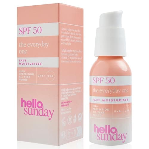 Image of Hello Sunday The Everyday One Face Moisturiser 50ml | SPF 50 Hydrating Daily Cream | Winter Skincare Protection & Gifting Idea