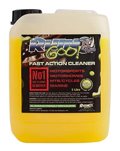 Image of Rhino Goo! Fast Action Cleaner 5L - Bike Cleaner & Chain Degreaser for Mountain Bikes, Road Cycles, Motocross Bikes, Quad bikes & Road Motorcycles