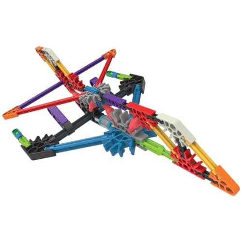 Image of Basic Fun K'NEX | Jumbo Jet Starter Vehicle | Educational Toys for Kids, STEM Learning Kit, 57 Pieces Construction Toy Ages 5 17022
