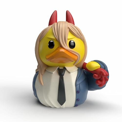 Image of TUBBZ First Edition: Chainsaw Man - Power Cosplaying Rubber Duck Vinyl Figure – Official Collectible for Fans of Chainsaw Man