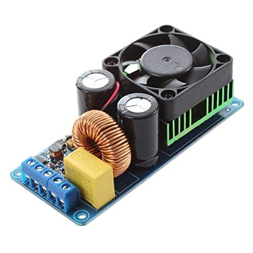 Image of DollaTek IRS2092S 500W Mono Channel Digital Amplifier Class D HIFI Power Amp Board With fan
