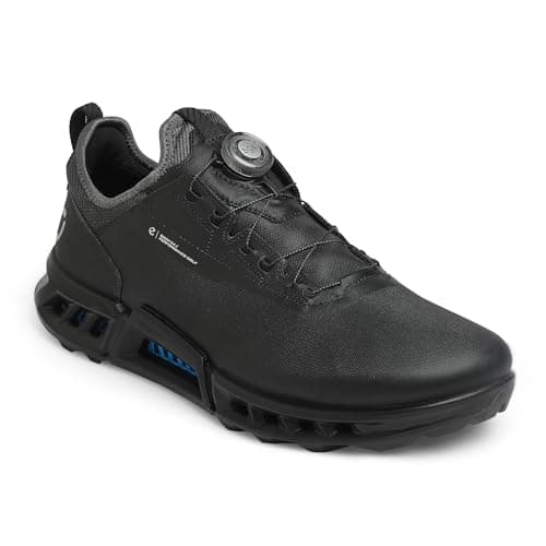 Image of ECCO Men's Biom C4 Boa Gore-tex Waterproof Golf Shoe, Black, 6/6.5 UK