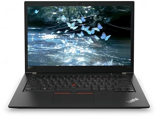 Image of Lenovo ThinkPad T480s Business Laptop, 14" FHD (1920x1080), Intel Core i5-8250U, 16GB RAM, 512GB SSD, UK Keyboard, CAM, Windows 11 Pro (Renewed)
