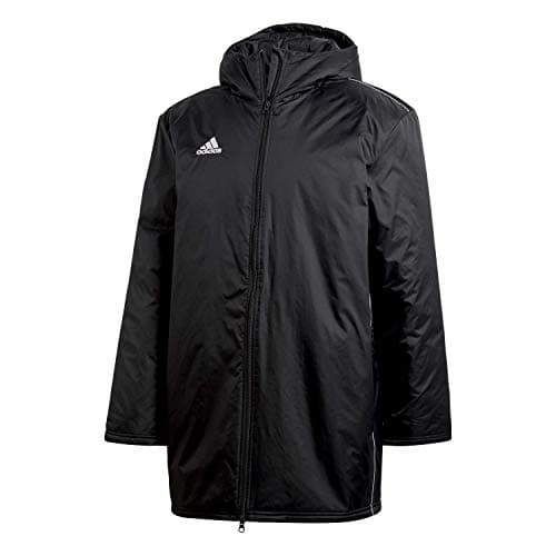 Image of Adidas Men's Core 18 Stadium Jacket, Black/White, X-Large