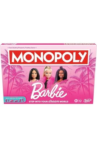 Image of Barbie Monopoly Box Game