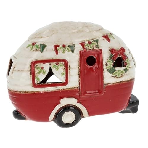 Image of Village Pottery Xmas Caravan Tealight