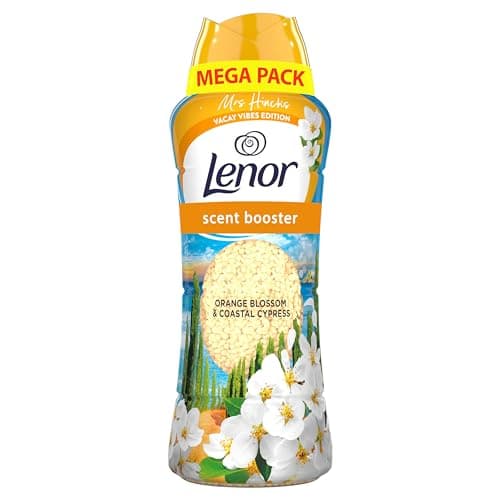Image of Lenor In-wash Scent Boosters 570 g, Orange Blossom & Coastal Cypress, Part of Mrs Hinch's Vacay Vibes Collection