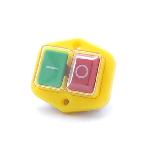 Image of KJD17B button switch 220V-240V 16A 4-pin power tool switch Controls Switches