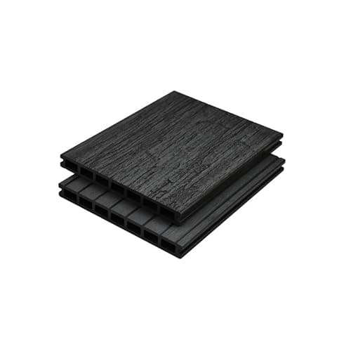 Image of Tuda Grass Direct Composite Wide Max Woodgrain Decking Board 3.6m - Dark Grey