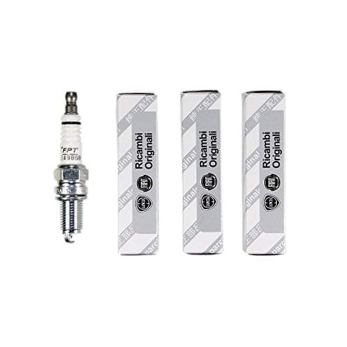 Image of Fiat Copper SPARK_PLUG Set of 4 55249868 for Car Punto Bravo Brava 1.4 T-Jet MiTo, Lancia Delta III Giulietta