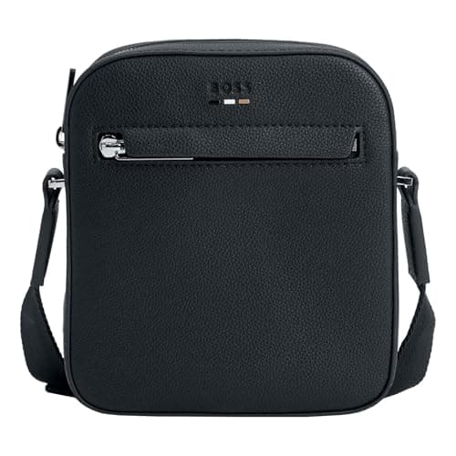 Image of BOSS Men Ray Ns N. Zip Reporter Crossbody Bag, Navy, One Size