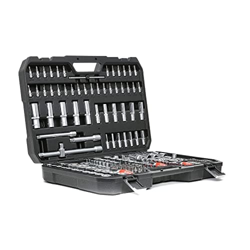 Image of Yato YT-38931 - Socket Set 1/4-Inch 3/8-Inch and 1/2-Inch Drive, 173 Pieces