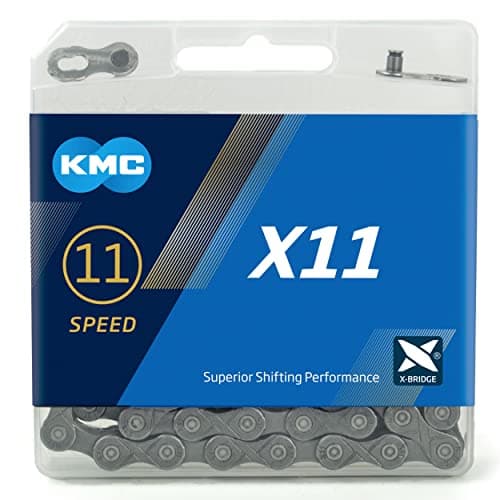 Image of KMC Unisex's X11 Chain, Grey, 118 Link