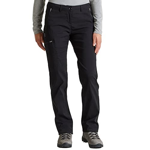 Image of Craghoppers Womens Expert Kiwi Pro Stretch Trousers, Black, Size 10