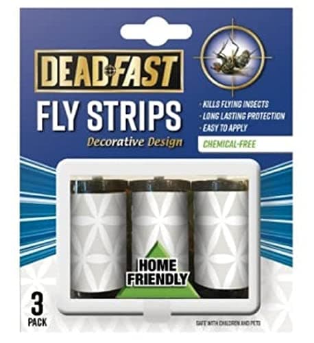 Image of Deadfast 20300609 Decorative Fly Strips - 3 Pack,Blue