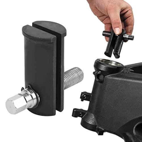 Image of DEWIN Motorcycle Steering Stem Bearing Race Remover, Universal Motorcycle Steering Neck Bearing Race Removing Tool for 1‑1/8in to 2‑5/8in ID Races