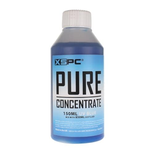 Image of XSPC PURE Distilled Concentrate Coolant 150ml - UV Blue