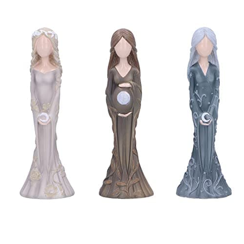 Image of Nemesis Now Aspects Figurines, Multi Coloured, 15cm, Natural Mother Maiden Crone