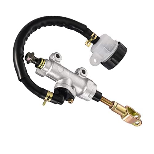 Image of WOOSTAR Rear Brake Master Cylinder with Reservoir Replacement for Chinese 50cc 70cc 90cc 110cc 125cc ATV Dirt Pit Bike