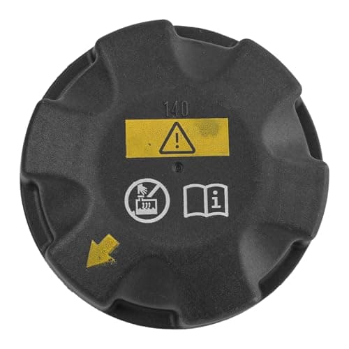 Image of Radiator Coolant Expansion Tank Cap for BMW 1 2 3 4 5 6 7 X1 X3 X4 X5 X6 Z4 Series Engine 17117521071 17117639020