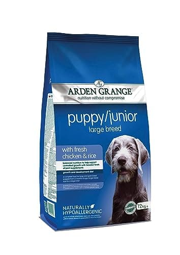 Image of Arden Grange Junior Puppy Large Breed Chicken and Rice Dog Food 2 x 12kg