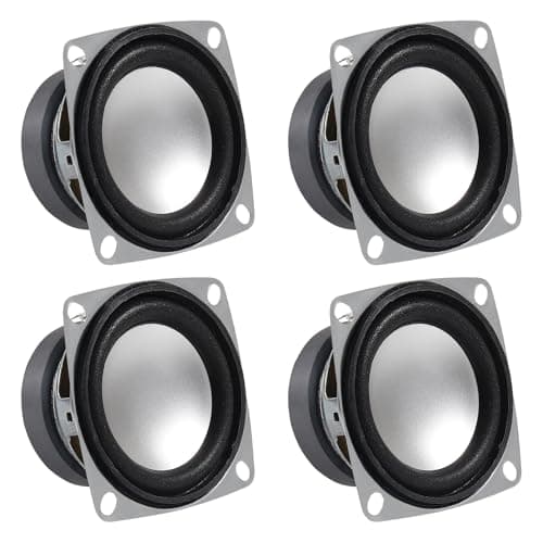 Image of AITRIP 4PCS 2" 4Ohm 3W Full Range Audio Speaker Stereo Woofer Loudspeaker for Arduino DIY