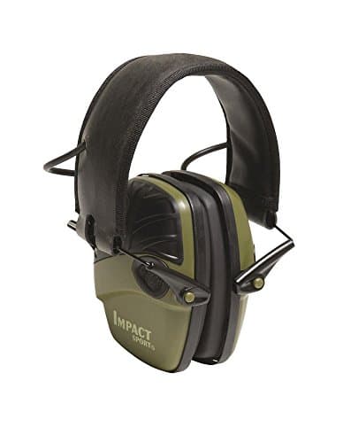 Image of Howad Leight by Honeywell R-01526, Impact Sport Earmuffs, Khaki