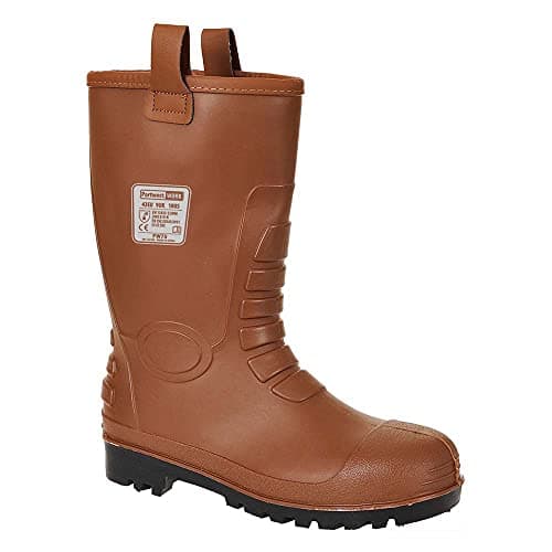 Image of Portwest Men Neptune Rigger S5 Neptune Rigger S5 - Brown, 9.0