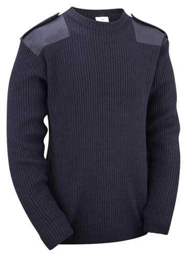 Image of Military/Security Style Pullover (M, Navy)