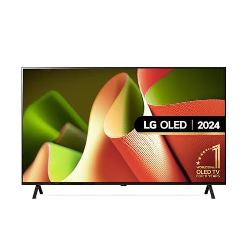 Image of LG OLED65B46LA 65-Inch 4K UHD Smart TV, (α8 AI Processor, Dolby Atmos, Freeview Play and Amazon Alexa, 120Hz), Black [Model 2024]