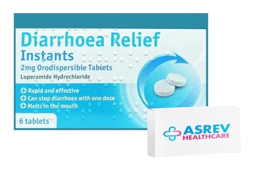 Image of Numark Diarrhoea Relif Instants 2mg Orodispersible Tablets Loperamide Hydrochloride - 6 Tablets