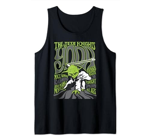Image of Star Wars Yoda And Jedi Knights Tonight C1 Tank Top