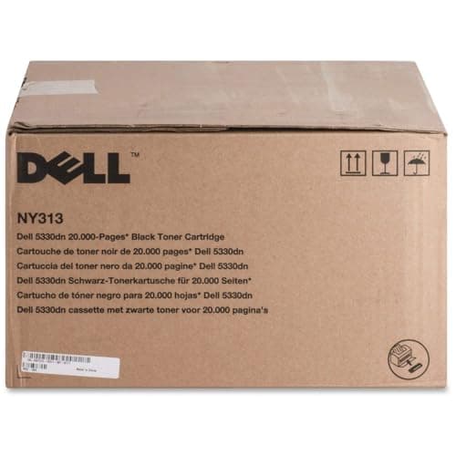 Image of Dell High Capacity Black Toner Cartridge (Yield 20,000 Pages) for Dell 5330dn Laser Printers